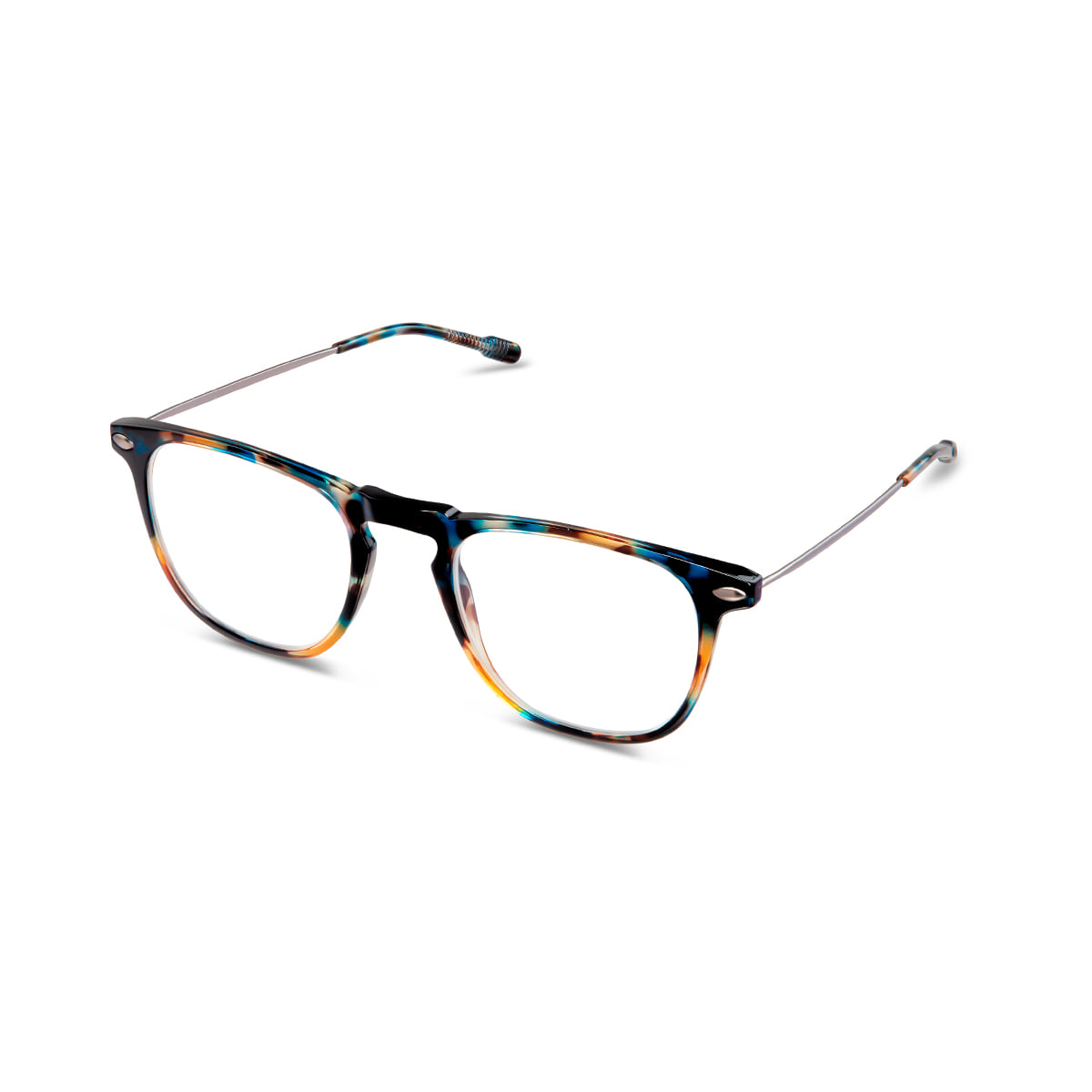 Reading Glasses +2 Dark Tortoise Dino with Case Nooz - Brand Academy Store