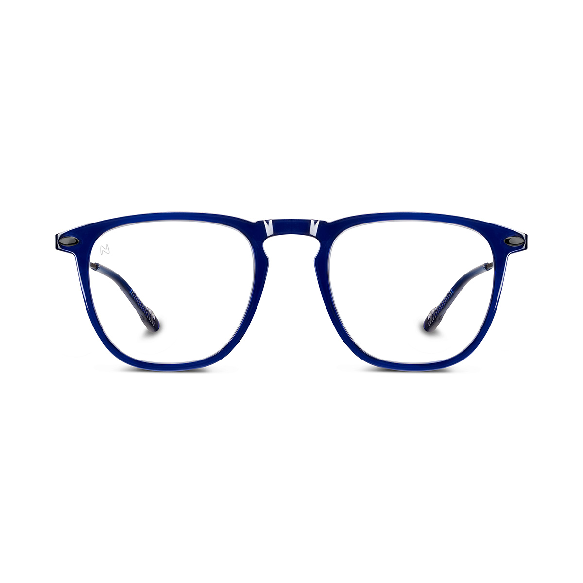 Reading Glasses +2 Navy Dino with Case Nooz