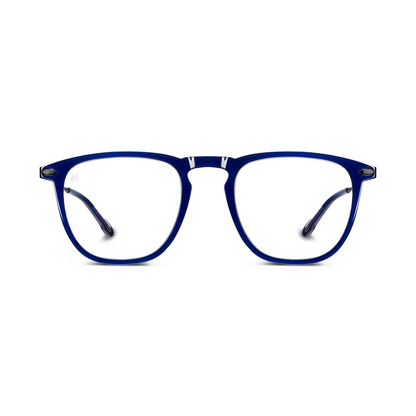 Reading Glasses +2 Navy Dino with Case Nooz