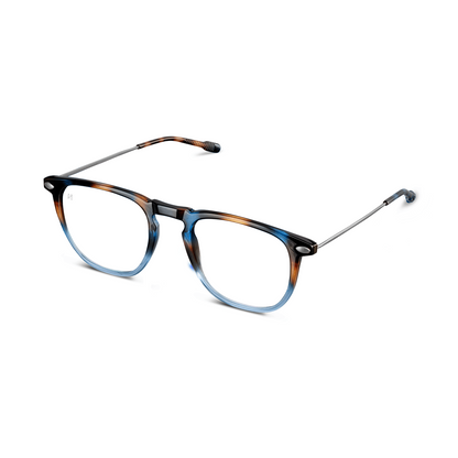 Reading Glasses +3 Tortoise Navy Dino with Case Nooz