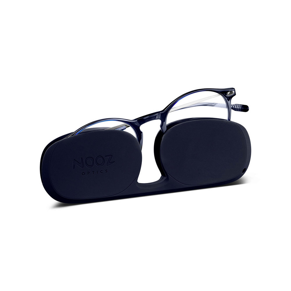 Reading Glasses +1.5 Navy Blue Cruz with Case Nooz