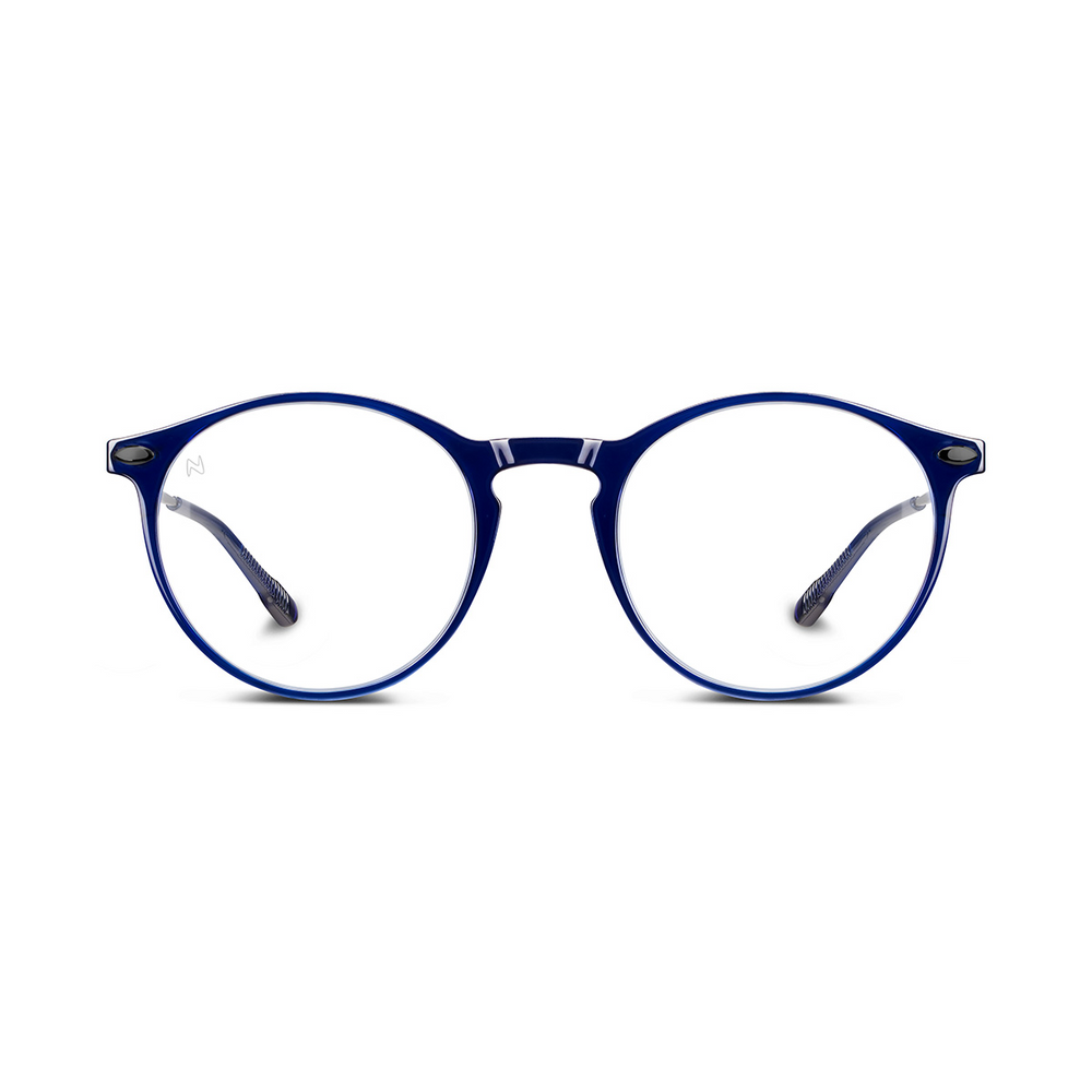 Reading Glasses +1.5 Navy Blue Cruz with Case Nooz