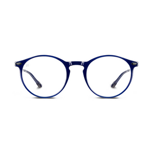 Reading Glasses +1.5 Navy Blue Cruz with Case Nooz