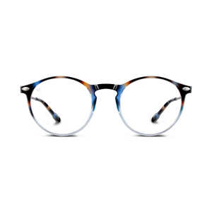 Blue Light Glasses Tortoise Navy Cruz with Case Nooz