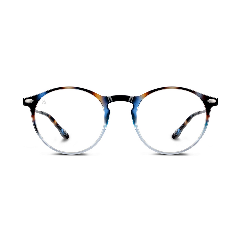 
            
                Load image into Gallery viewer, Reading Glasses +1 Tortoise Navy Cruz with Case Nooz
            
        