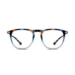 Reading Glasses +3 Tortoise Navy Dino with Case Nooz