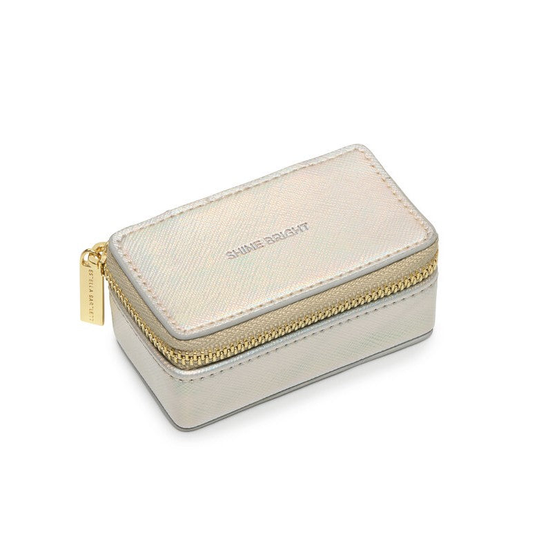 
            
                Load image into Gallery viewer, Tiny Jewellery Box Faux Leather Iridescent
            
        
