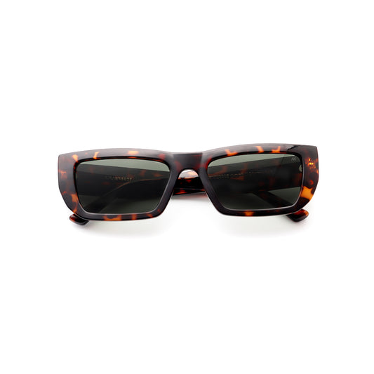 Sunglasses Unisex 80's Retro Demi Tortoise A. Kjaerbede | Fame
