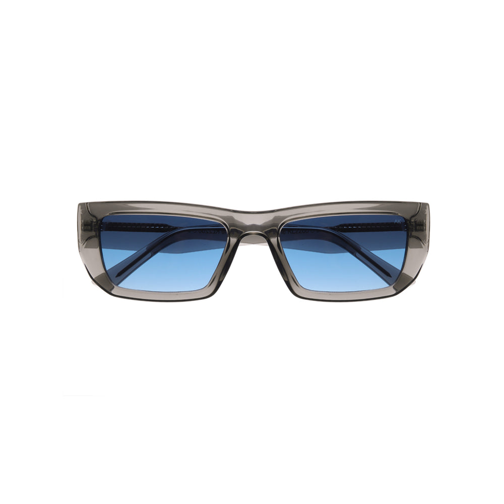 
            
                Load image into Gallery viewer, Sunglasses Unisex 80&amp;#39;s Retro Grey Blue Lense A. Kjaerbede | Fame
            
        