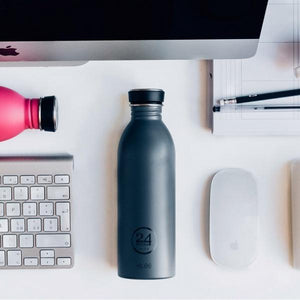 Water Bottle Lightweight 500ml Formal Grey