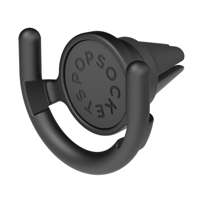 Car phone holder vent mount for PopSockets in black