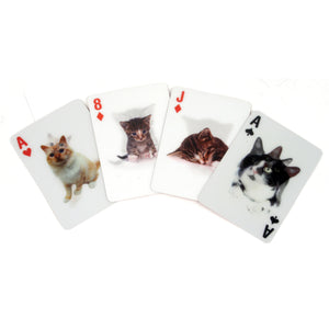 Playing Cards Cats Lenticular 3D Images