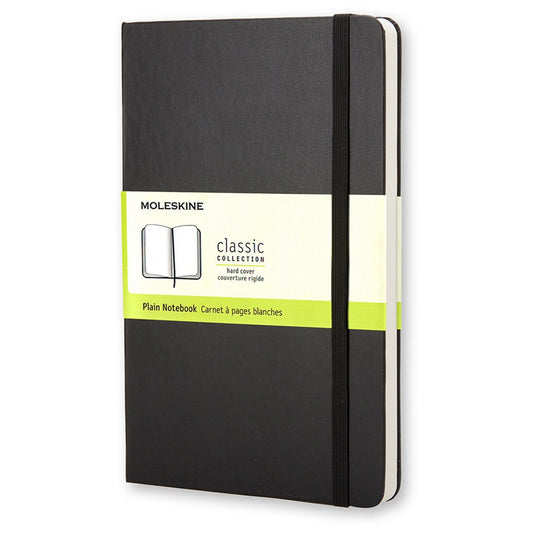 Notebook - Pocket Plain Notebook Hard Cover - Black - Moleskine Classic