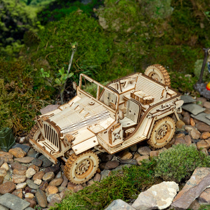 3D Puzzle DIY Mechanical Model 1:18 Army Field Car