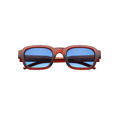 Sunglasses Unisex Retro Brown Round Lenses A. Kjaerbede | Fame