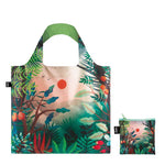 Foldable Tote bag with 'Arbaro' botanical artwork by HVASS&HANNIBAL in green