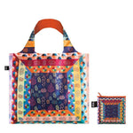 Foldable Tote bag with 'Maze' geometric artwork by HVASS&HANNIBAL in multicolour