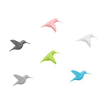 Magnets Humming Birds Pastel Multicolour