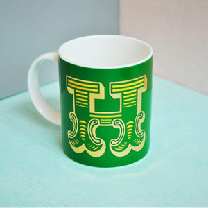 H | Luxury china mug