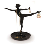 Jewellery Stand Ballerina Black