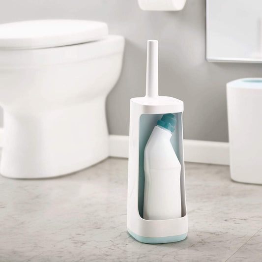 Flex Toilet Brush Blue and White