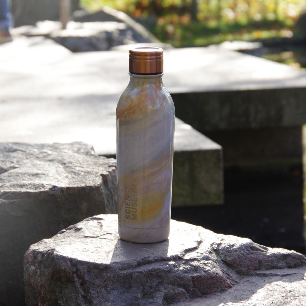 Water Bottle Insulated Double Walled Leak Proof 500ml in Jupiter Marble Science Museum