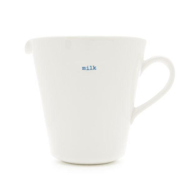 Milk Jug Large Blue Milk 500ml