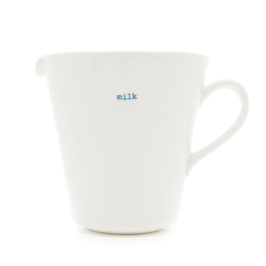 Milk Jug Large Blue Milk 500ml
