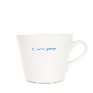 
            
                Load image into Gallery viewer, Keith Brymer Jones Mug forever young
            
        