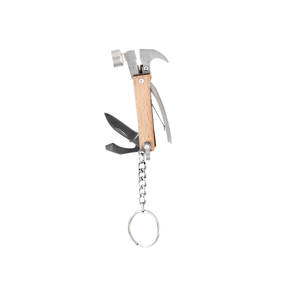 Mini Multi tool Hammer Keychain 10 in 1