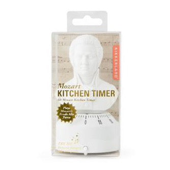 Kitchen Timer Mozart in White