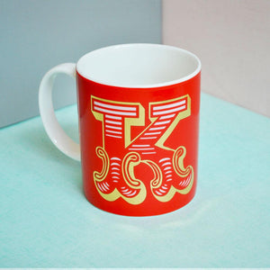
            
                Load image into Gallery viewer, K | Luxury china mug
            
        