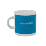 Kingfisher blue espresso cup