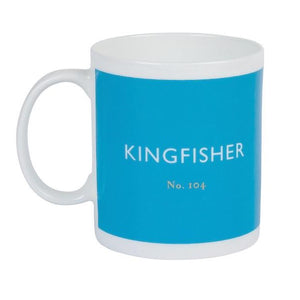 Kingfisher blue mug