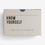 Know yourself prompt cards