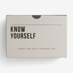 Know yourself prompt cards