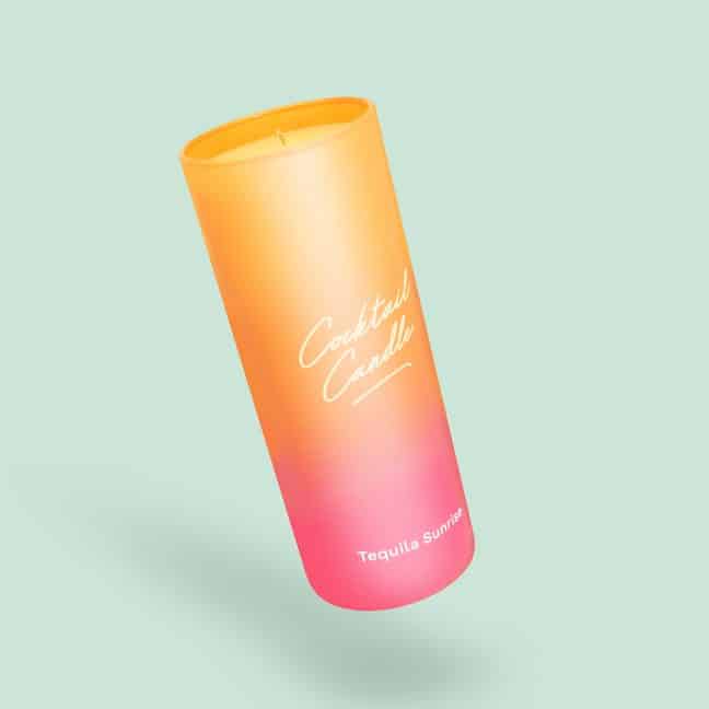 
            
                Load image into Gallery viewer, Candle Luckies Cocktail Tequila Sunrise Orange Pink
            
        