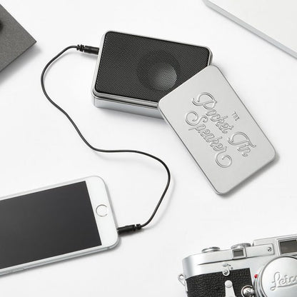 Pocket Speaker Tin Silver