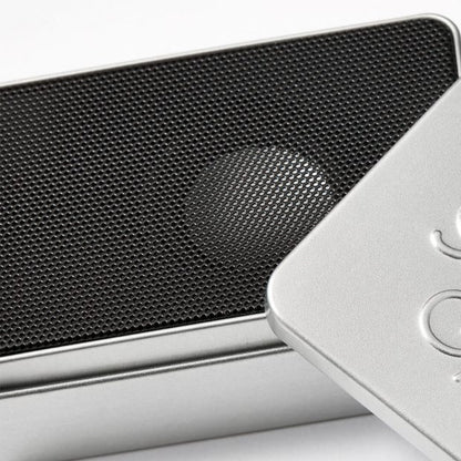 Pocket Speaker Tin Silver