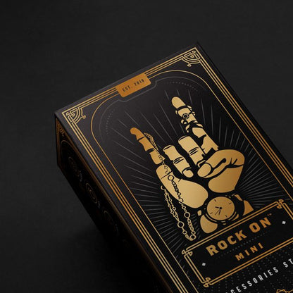 Luckies Mini Rock On Headphone Stand Gold - Brand Academy Store