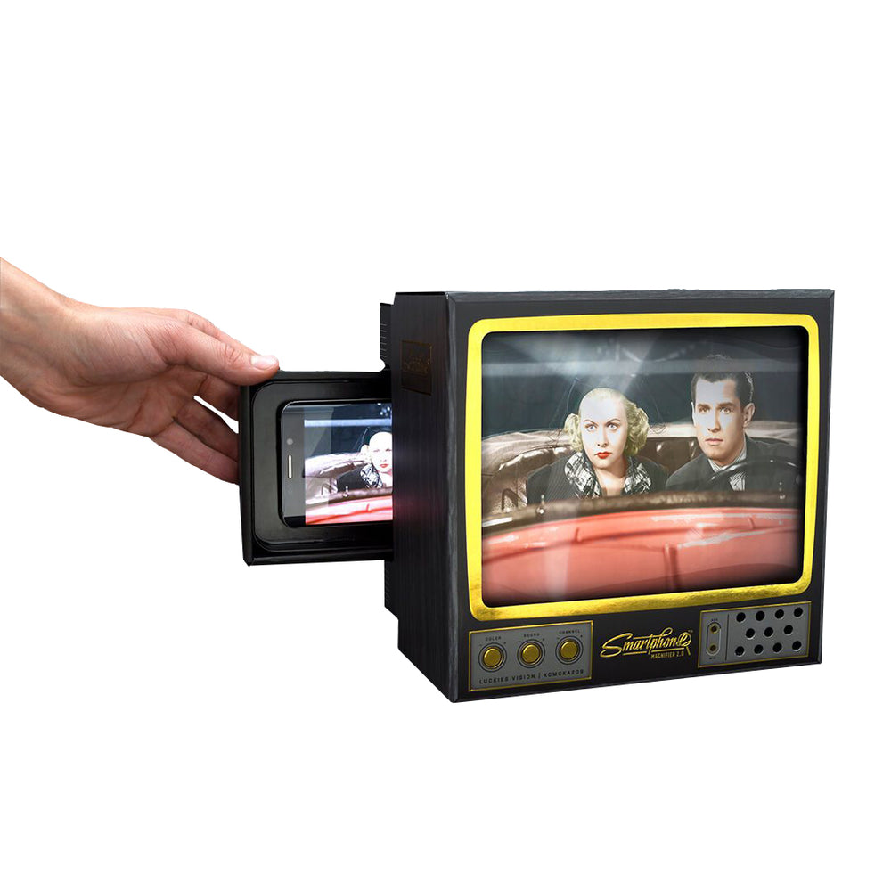 Mini TV Smartphone Magnifier 2.0 Black Gold