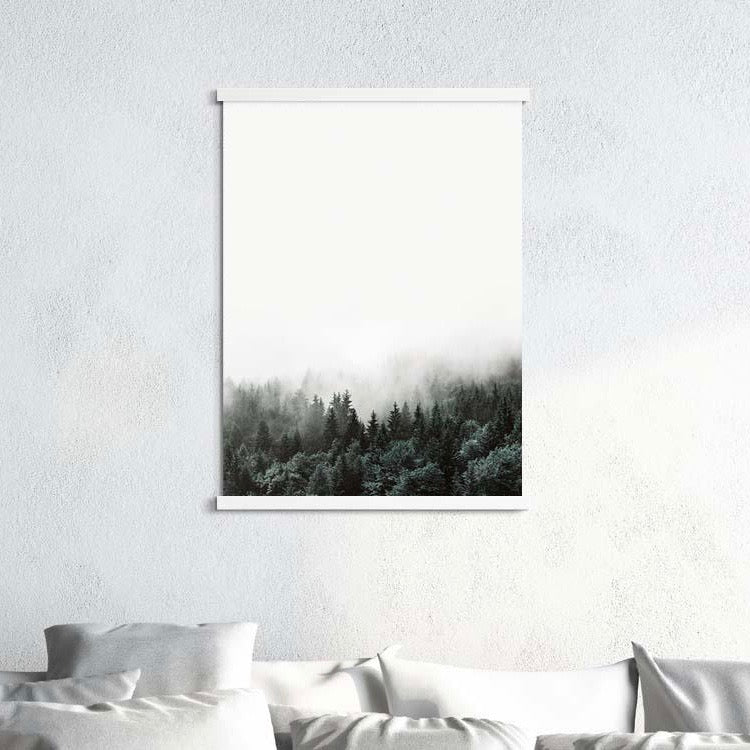 Print Frame Magnetic A2 portrait white