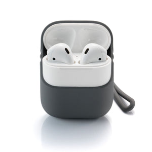 Capsule AirPod Case with Strap set Grey