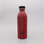 Water Bottle Lightweight 500ml Country Dark Red Stone