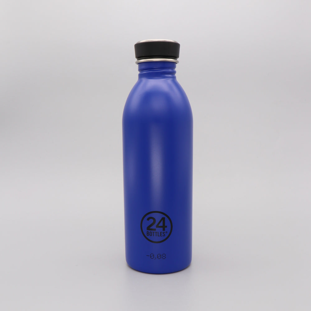 Water Bottle Lightweight 500ml Gold Blue