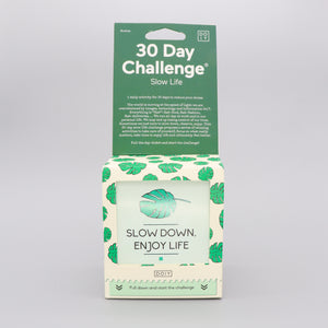 Activity Tickets 30 Days Slow Life Challenge Green