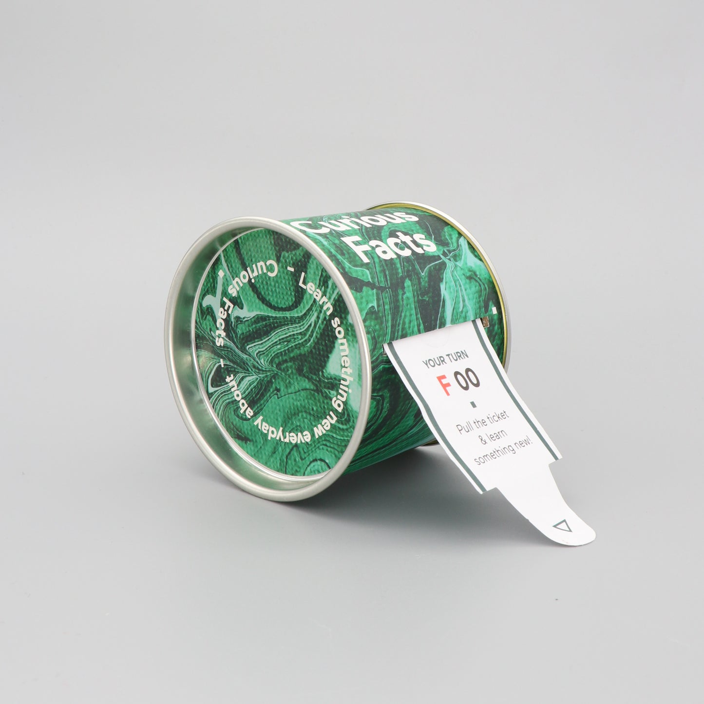 Gift 100 Curious Daily Facts Ticket Roll