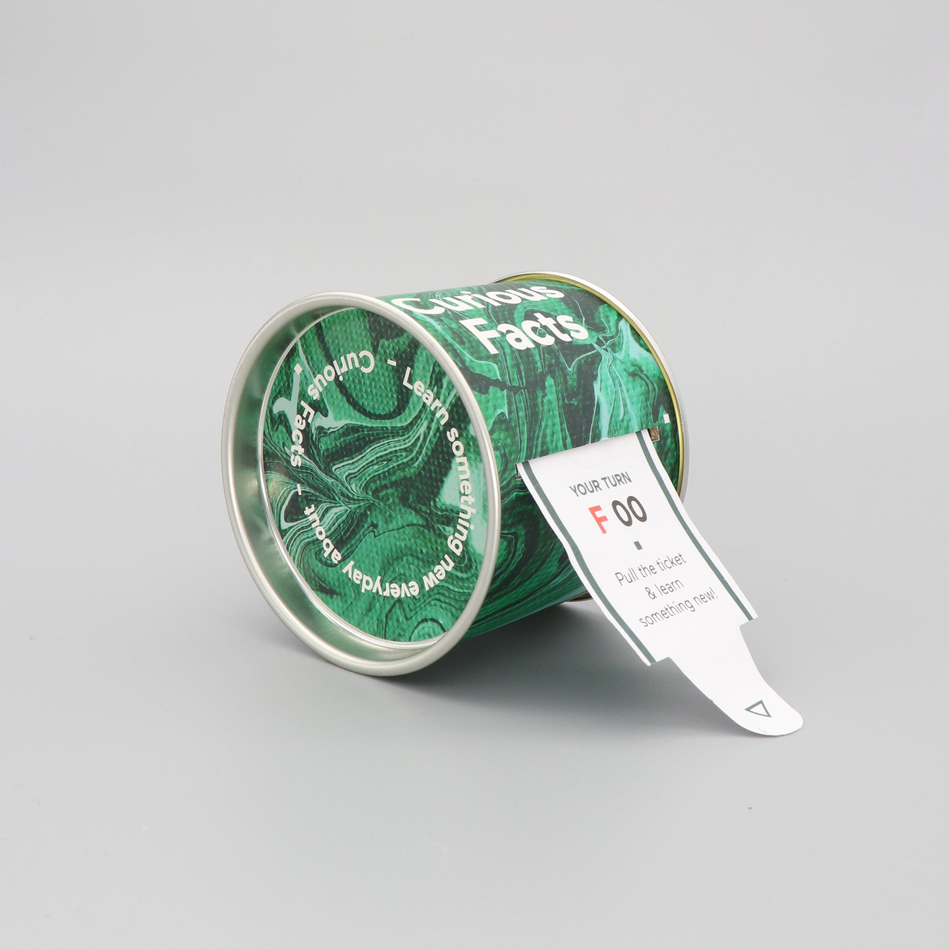 Gift 100 Curious Daily Facts Ticket Roll