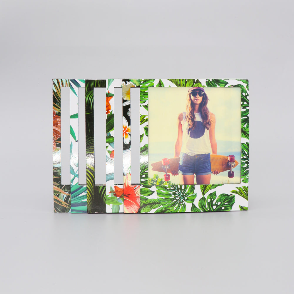 6 x Cadre Photo Color Polaframes Aimant/PVC - Tropical | Magnosphere Shop