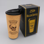 Coffee Cup 'Killer Coffee' Iron and Glory Cork